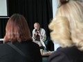Václav Větvička na jedné z mnoha besed