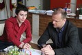 Václav Kotyza vysvětluje hejtmanovi podrobnosti svého projektu