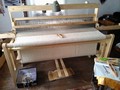 Tkaní žinylkového plédu
