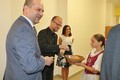 Hejtmana kraje vítali na ZŠ v Proseči chlebem a solí