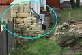 Zbytky vnitřních hradeb města v zahradách domů na Pernštýnském náměstí