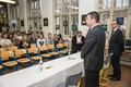Beseda se studenty na gymnáziu v České Třebové