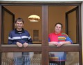 Klienti Domova pod hradem Žampach v chráněném bydlení