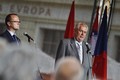 Prezident Miloš Zeman a hejtman Martin Netolický