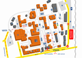 Mapa areálu