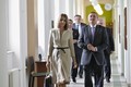 Dcera prezidenta Kateřina Zemanová při návštěvě Pardubického kraje
