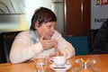 Paní Květa na tiskové konferenci