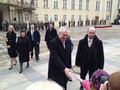 Prezident Miloš Zeman po inauguraci v březnu 2013. Ilustrační foto.