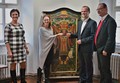 Předání symbolického klíče od Portmonea představitelům Pardubického kraje