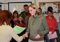 Měření dovedností v německé konverzaci na SZeŠ v Lanškrouně